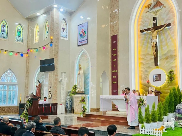 Giáo Xứ Nam Ban, Giáo Hạt Đức Trọng Đón Cha Phó Phêrô Trần Anh Tuấn