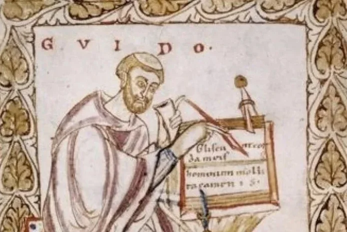 GUIDO D’AREZZO, ĐAN SĨ ĐÃ PHÁT MINH RA CÁC NỐT NHẠC