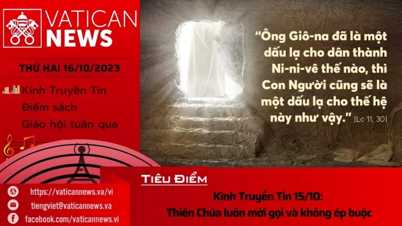 Radio thứ Hai 16/10/2023 – Vatican News Tiếng Việt