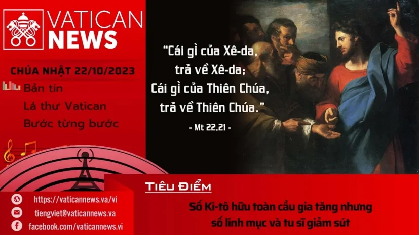 Radio Chúa Nhật 22/10/2023 – Vatican News Tiếng Việt