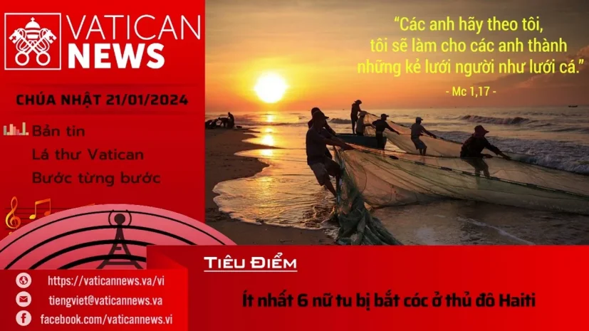 Radio Chúa Nhật 21/01/2024 – Vatican News Tiếng Việt