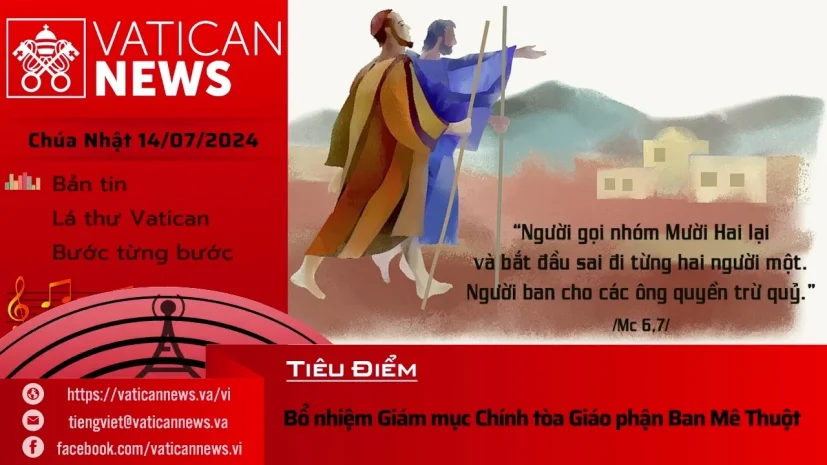Radio Chúa Nhật 14/07/2024 – Vatican News Tiếng Việt