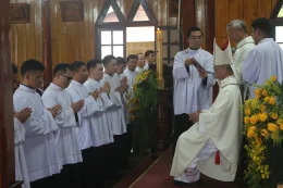 Đại Chủng Viện Minh Hòa Đà Lạt: Thánh Lễ Tạ Ơn Tổng Kết Năm Học 2024-2025 Và Trao Thừa Tác Vụ Giúp Lễ