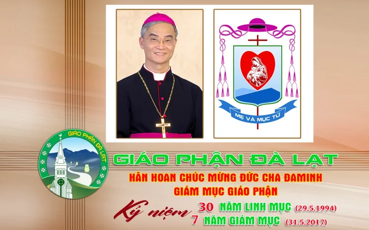 Giáo Phận Đà Lạt Hân Hoan Chúc Mừng Đức Cha Đaminh, Giám Mục Giáo Phận