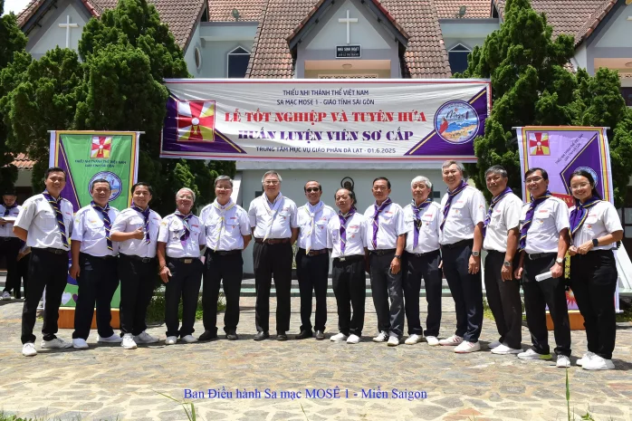 Lễ Tốt Nghiệp Và Tuyên Hứa – Huấn Luyện Viên Khóa Môsê I – Giáo Tỉnh Sài Gòn