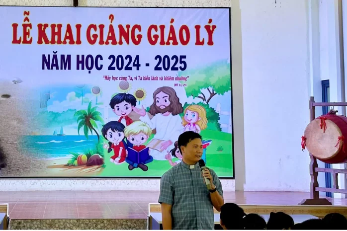 Giáo Xứ Nam Ban (Đức Trọng) Khai Giảng Năm Học Giáo Lý 2024-2025