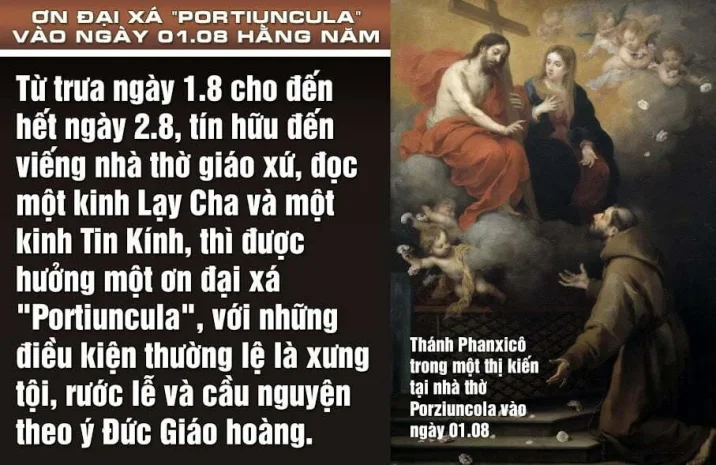 Lịch Sử Ơn Đại Xá Porziuncola