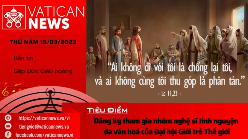 Radio thứ Năm 16/03/2023 – Vatican News Tiếng Việt