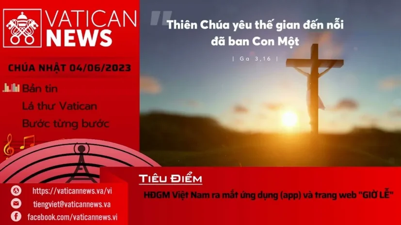 Radio Chúa Nhật 04/06/2023 – Vatican News Tiếng Việt