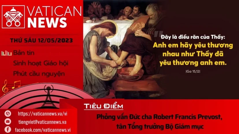 Radio thứ Sáu 12/05/2023 – Vatican News Tiếng Việt