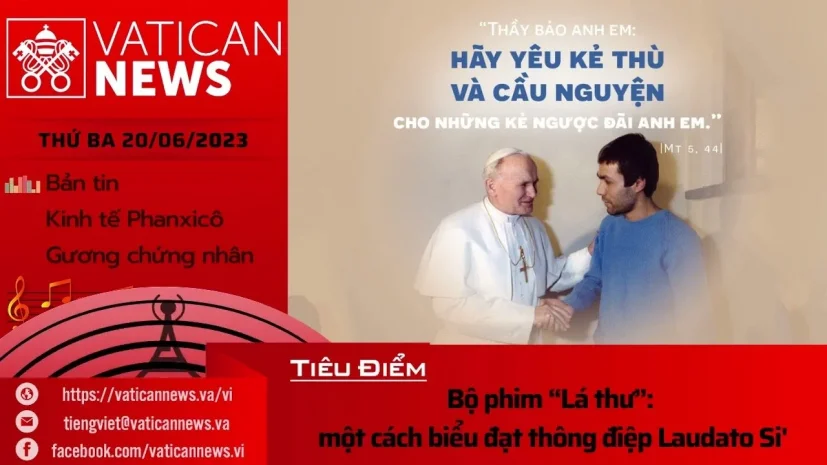 Radio thứ Ba 20/06/2023 – Vatican News Tiếng Việt