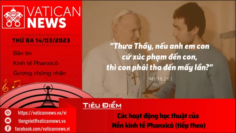 Radio thứ Ba 14/03/2023 – Vatican News Tiếng Việt