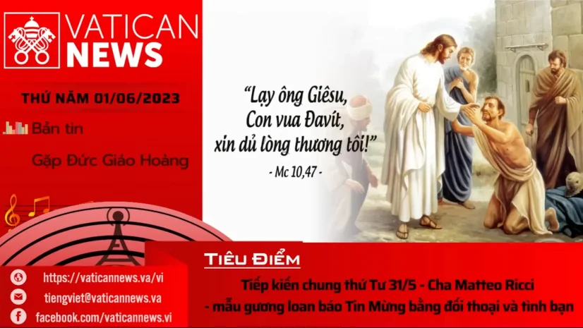 Radio thứ Năm 01/06/2023 – Vatican News Tiếng Việt