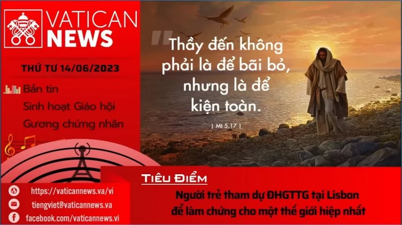 Radio thứ Tư 14/06/2023 – Vatican News Tiếng Việt