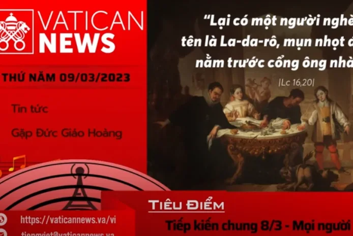 Radio thứ Năm 09/03/2023 – Vatican News Tiếng Việt