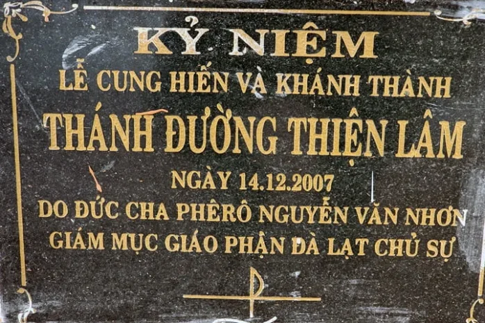 Giáo Xứ Thiện Lâm (Giáo Hạt Đà Lạt) Kỷ Niệm 15 Năm Cung Hiến Nhà Thờ