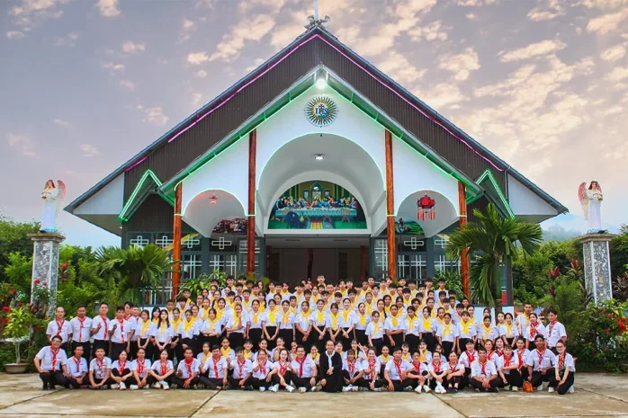 Sa Mạc Huấn Luyện Ngành Nghĩa Sĩ Thiếu Nhi Thánh Thể Tại Giáo Hạt Đạ Tông