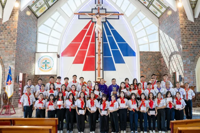 Thánh Lễ Tuyên Hứa Huynh Trưởng Cấp I Và Nghi Thức Sai Đi Dự Trưởng