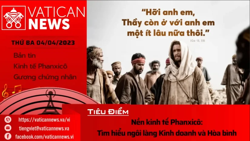 Radio thứ Ba 04/04/2023 – Vatican News Tiếng Việt