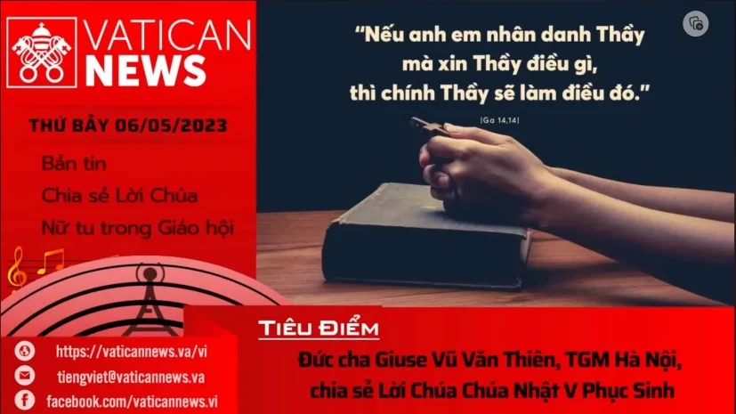 Radio thứ Bảy 06/05/2023 – Vatican News Tiếng Việt