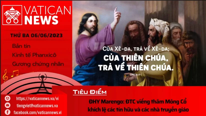 Radio thứ Ba 06/06/2023 – Vatican News Tiếng Việt