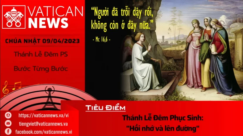 Radio Chúa Nhật 09/04/2023 – Vatican News Tiếng Việt