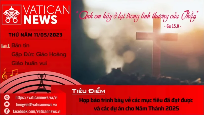 Radio thứ Năm 11/05/2023 – Vatican News Tiếng Việt