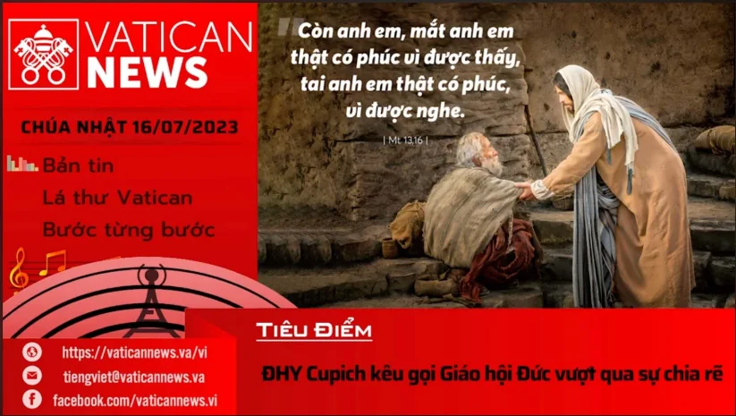 Radio Chúa Nhật 16/07/2023 – Vatican News Tiếng Việt