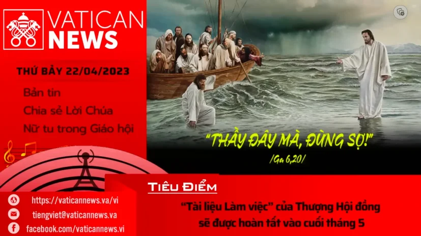 Radio thứ Bảy 22/04/2023 – Vatican News Tiếng Việt
