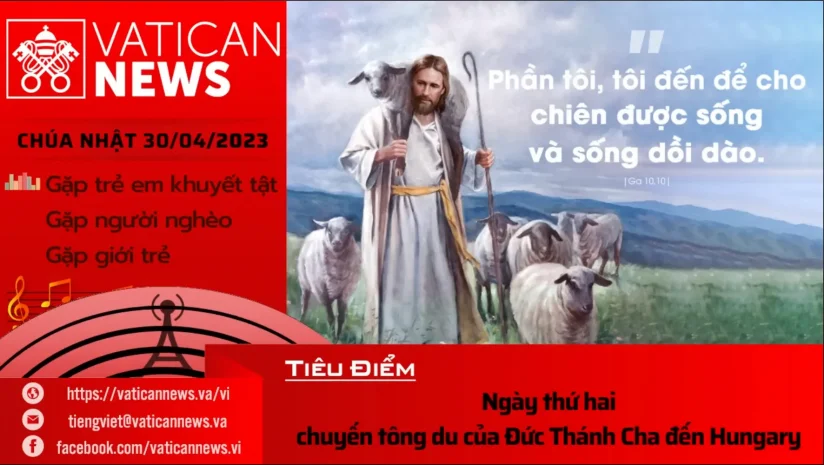 Radio Chúa Nhật 30/04/2023 – Vatican News Tiếng Việt