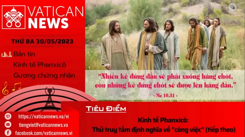 Radio thứ Ba 30/05/2023 – Vatican News Tiếng Việt