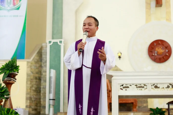 Thiếu Nhi Giáo Xứ Thánh Tâm (Lộc Tiến-Bảo Lộc) Tĩnh Tâm Mùa Chay