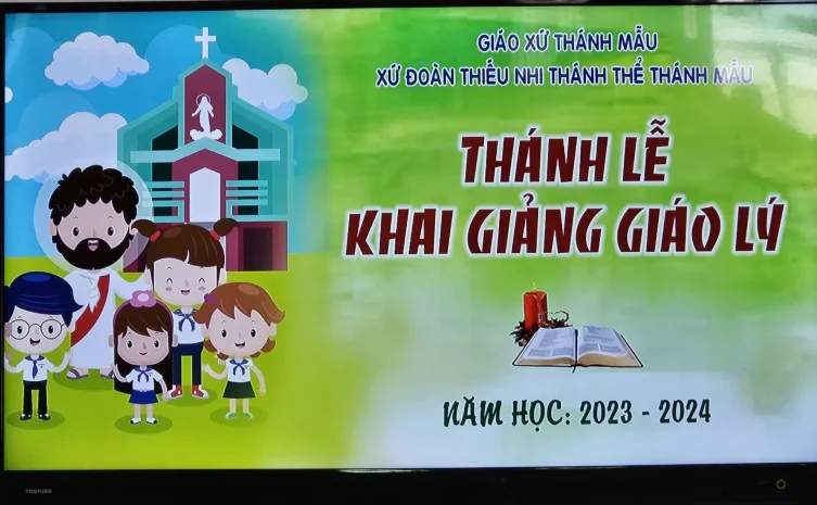 Giáo Xứ Thánh Mẫu (Đà Lạt): Khai Giảng Năm Học Giáo Lý 2023-2024