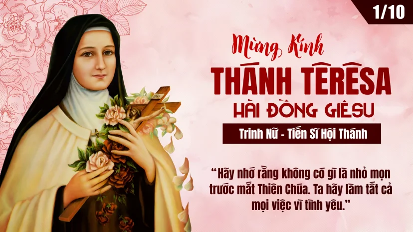 Thánh Tê-rê-sa Hài Đồng Giê-su Trinh nữ – Tiến sĩ Hội Thánh