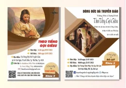 THEO TIẾNG GỌI GIÊSU – KHÓA 2 và KHÓA 3 NĂM 2023