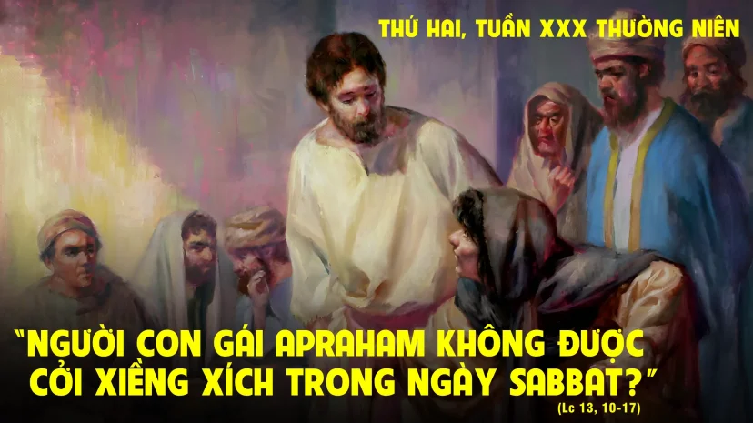Thứ Hai, Tuần XXX Thường Niên