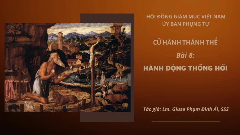 Cử hành Thánh Thể: Bài 8 – Hành động thống hối