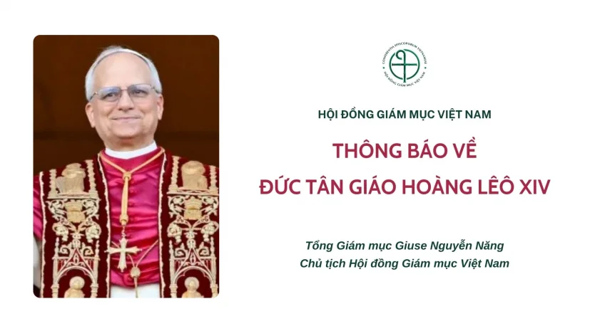 HĐGMVN-Thông báo về Đức Tân GH Lêô XIV