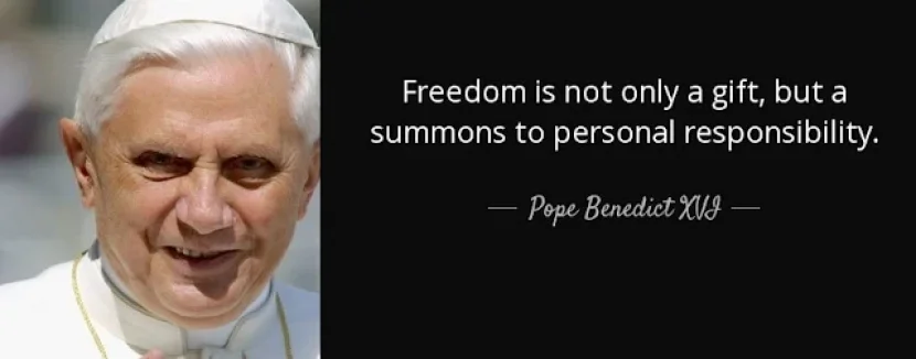 TỰ DO : QUÀ TẶNG VÀ NHIỆM VỤ