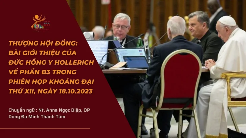 Thượng Hội đồng: Bài giới thiệu của Đức Hồng y Hollerich về phần B3 trong phiên họp khoáng đại thứ XII