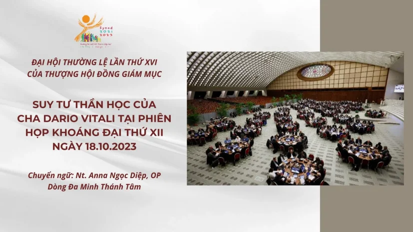 Thượng Hội đồng: Suy tư thần học của cha Dario Vitali tại Phiên họp khoáng đại thứ XII