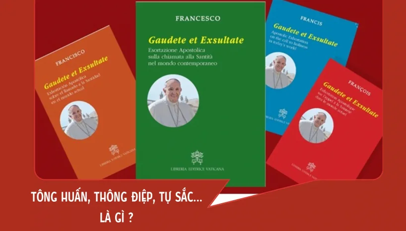 Tông Huấn, Thông Điệp, Tự Sắc ….. Là Gì?